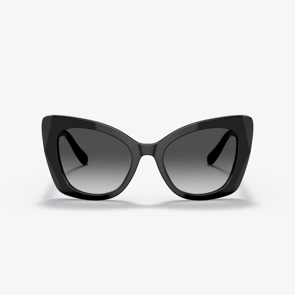 D&G Black Cat-Eye Sunglasses